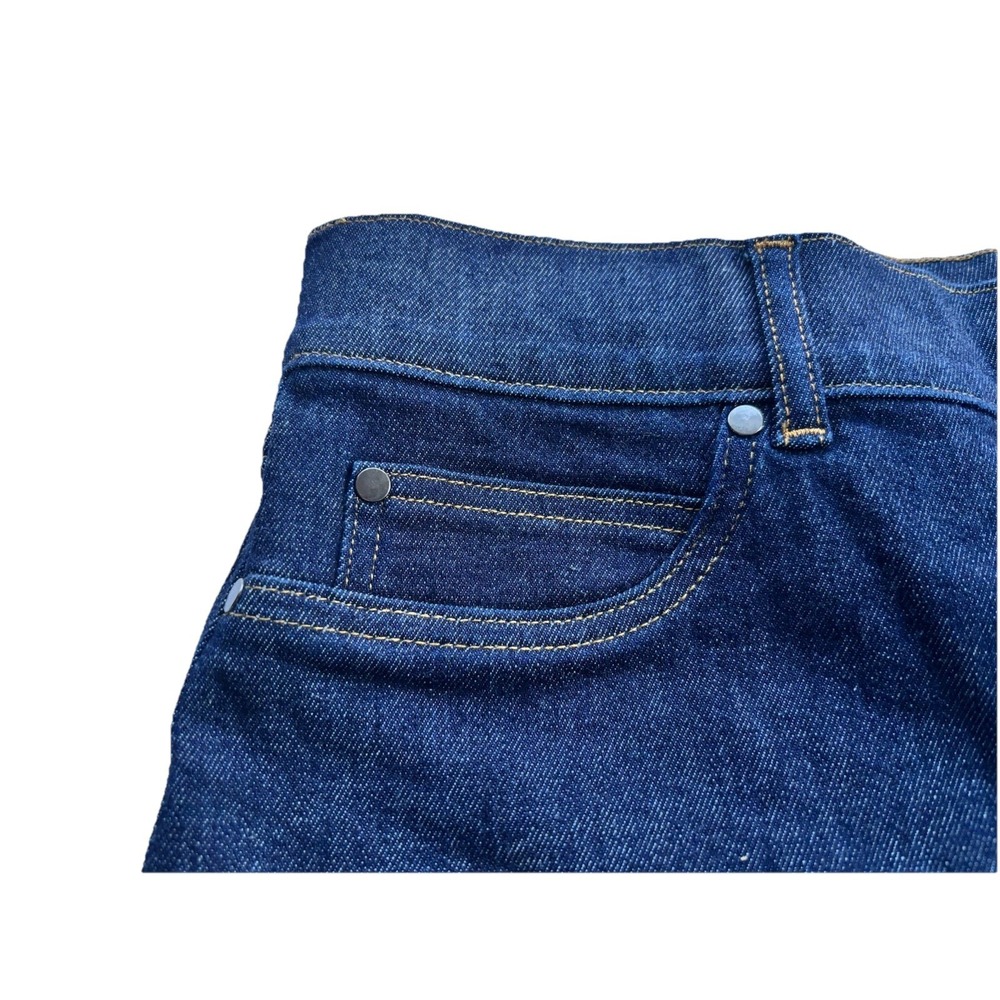 NWT Spanx EveryWear Flare Jeans Women's Size XL Raw Indigo Pull On Boho 21266Q - Picture 12 of 16